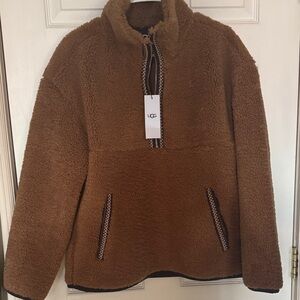 UGG Tan Sherpa Fleece Jacket